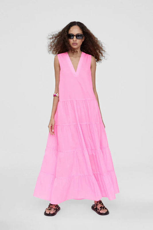 Hot pink Dress