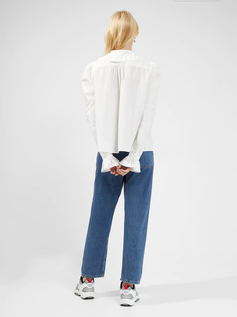 DESTINY ORGANIC POPLIN BLOUSE
