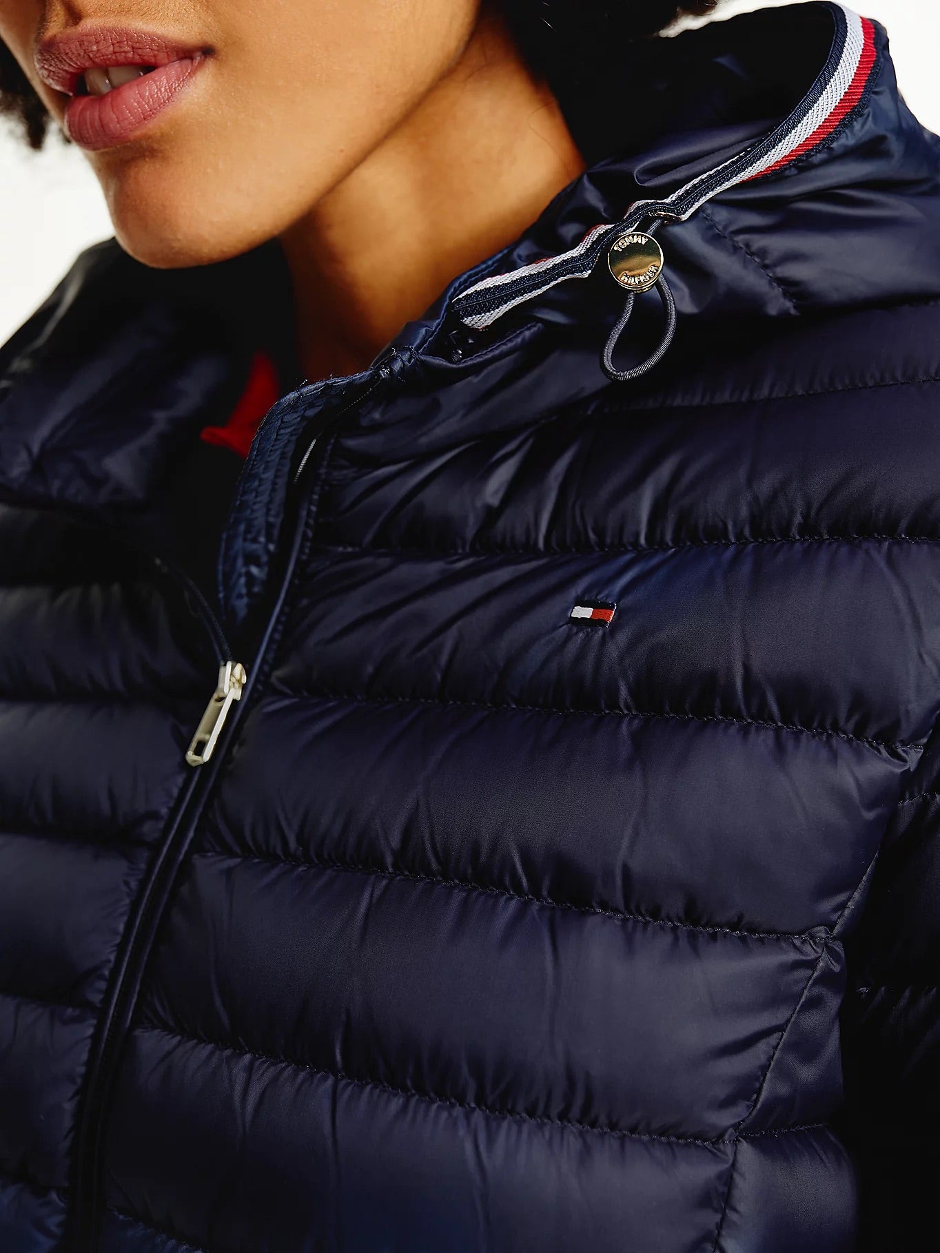TH ESS Lightweight Down Packable Coat - Navy