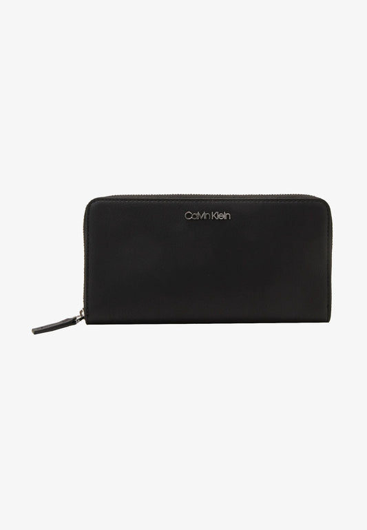 CK Large Zip Round - Black