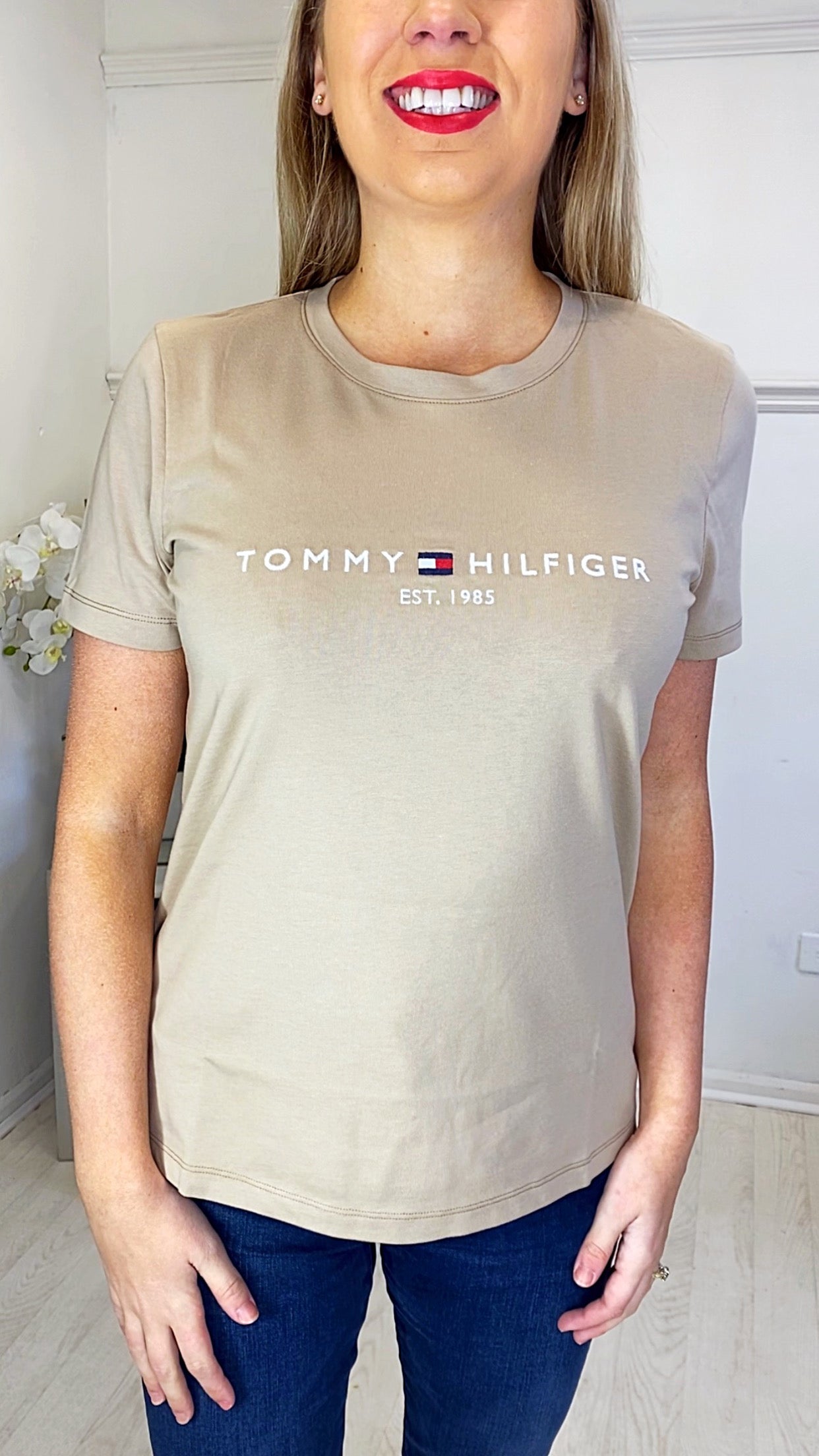 Essential T-shirt -Beige