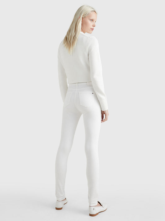 COMO SKINNY TH FLEX WHITE JEANSh