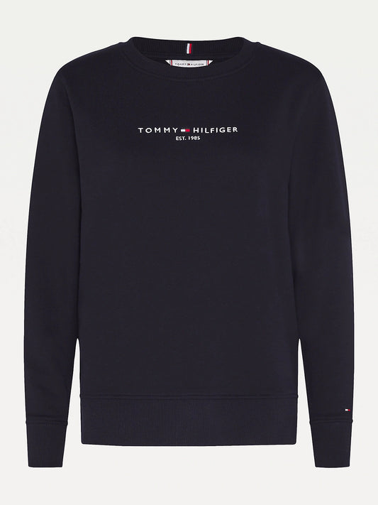 Essential Pure Cotton Sweatshirt Navy