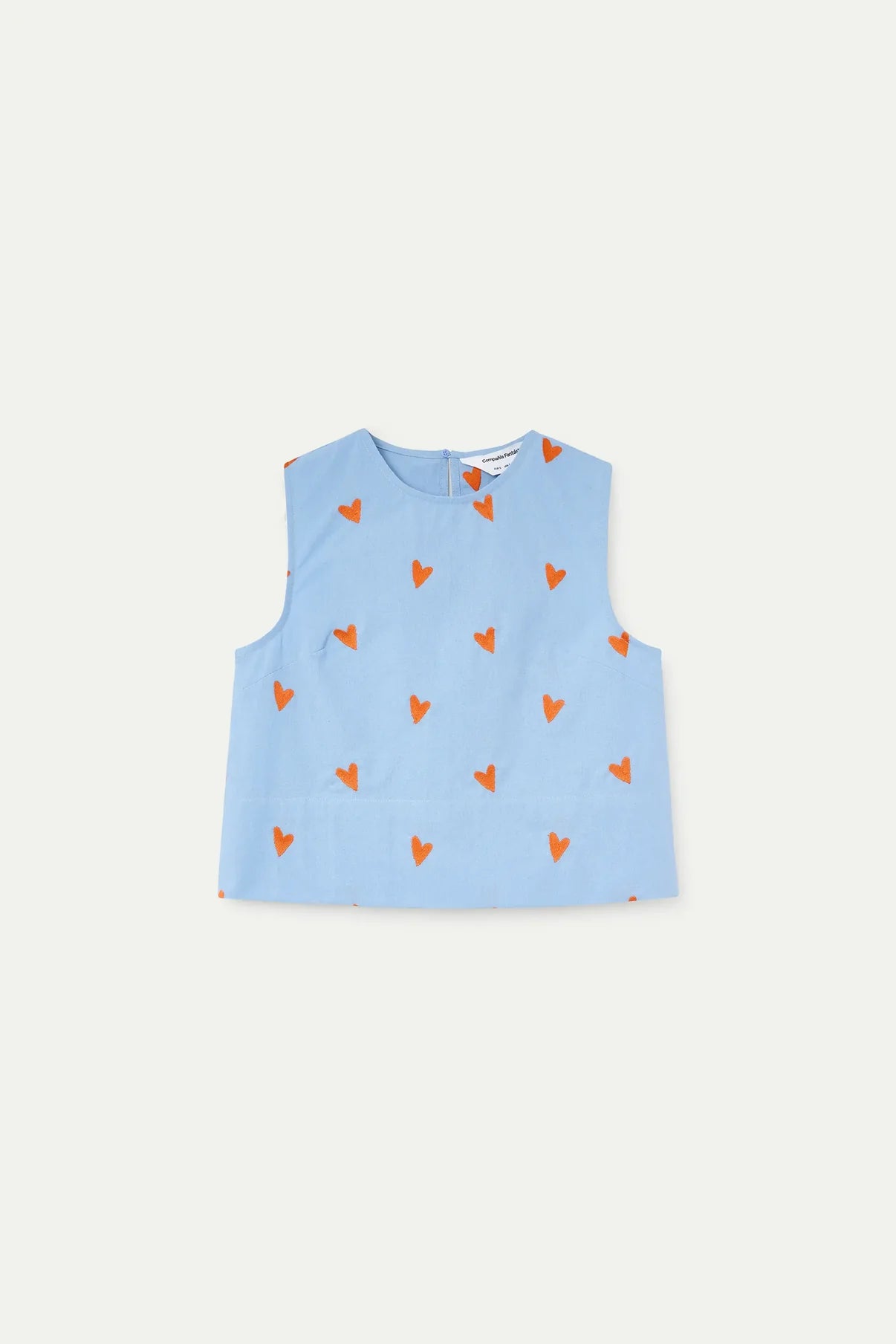 Hearts print top