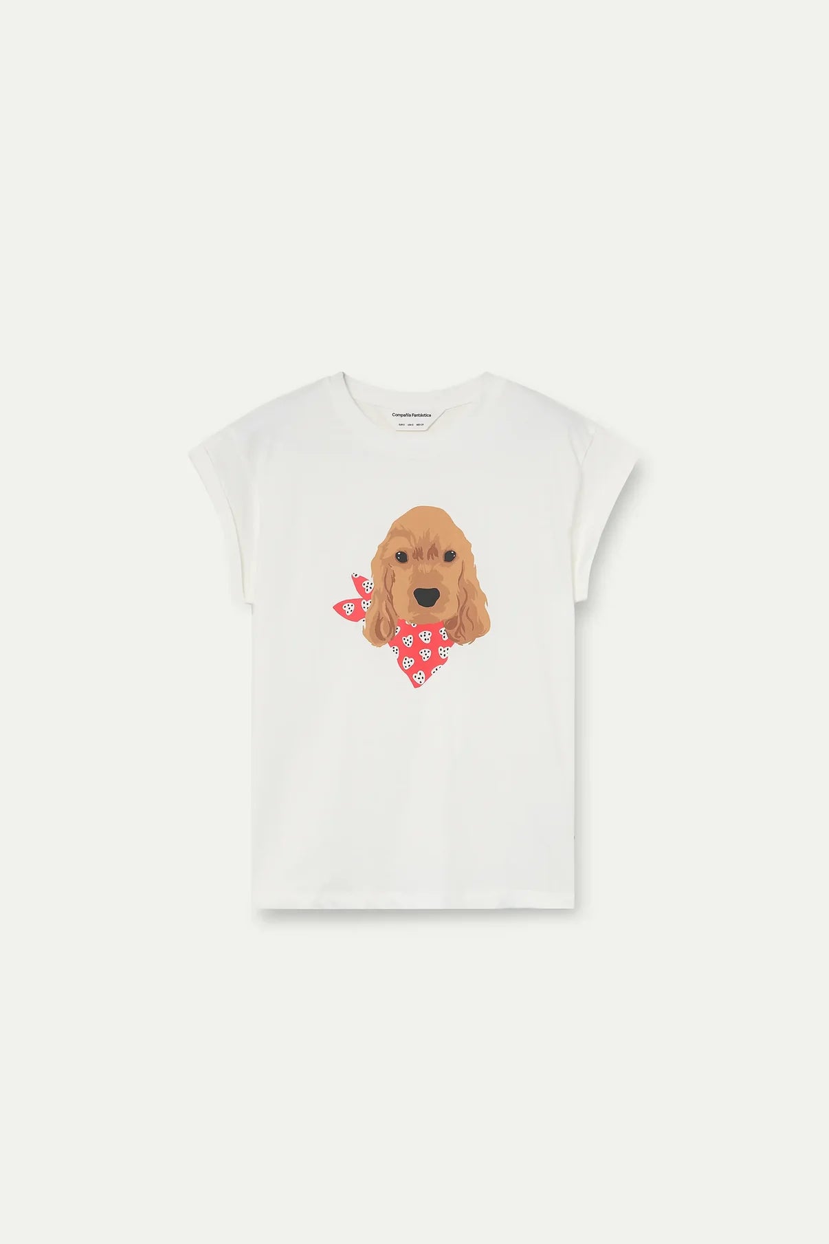 T-shirt with Cocker Spaniel print