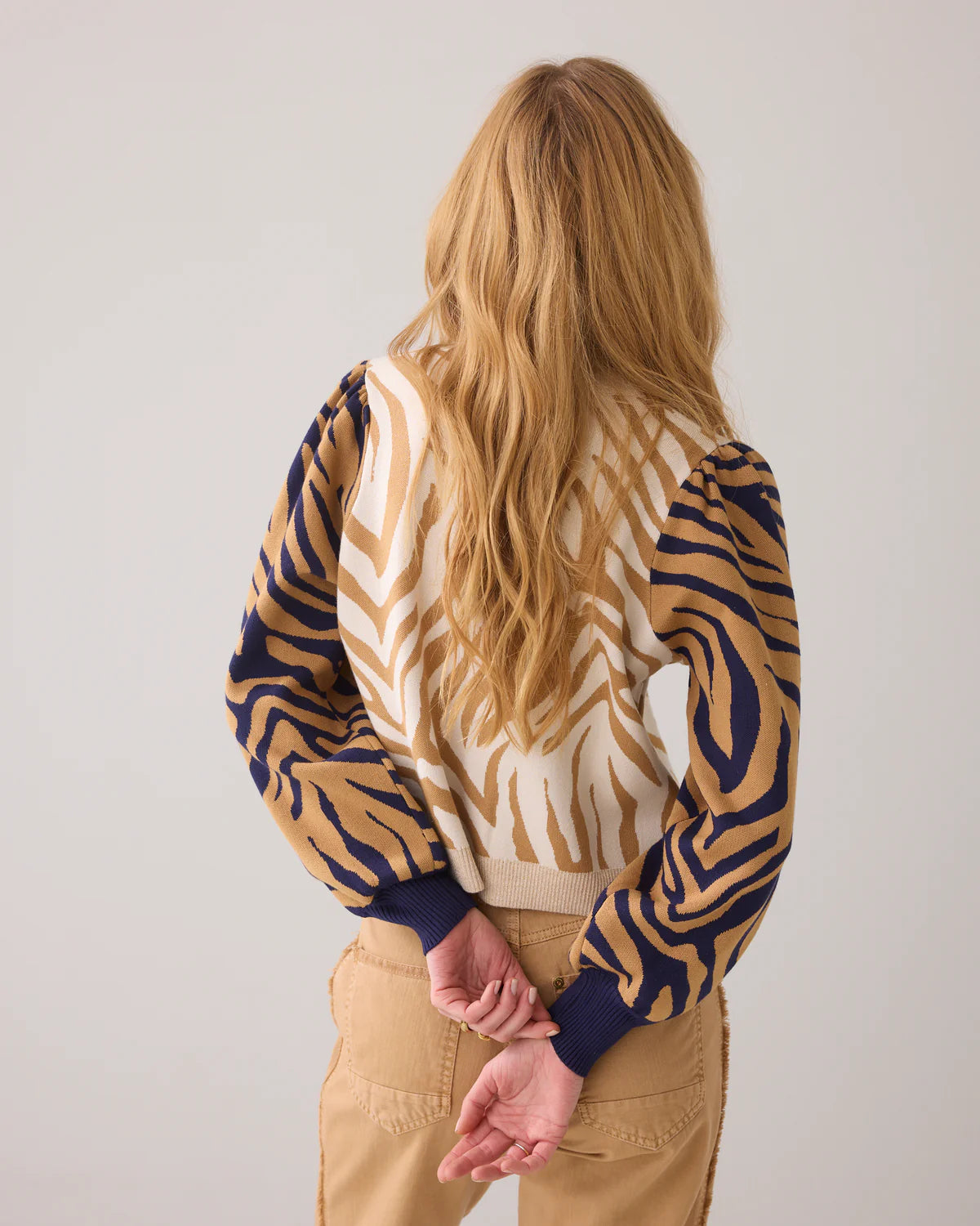 Jacquard Cardigan