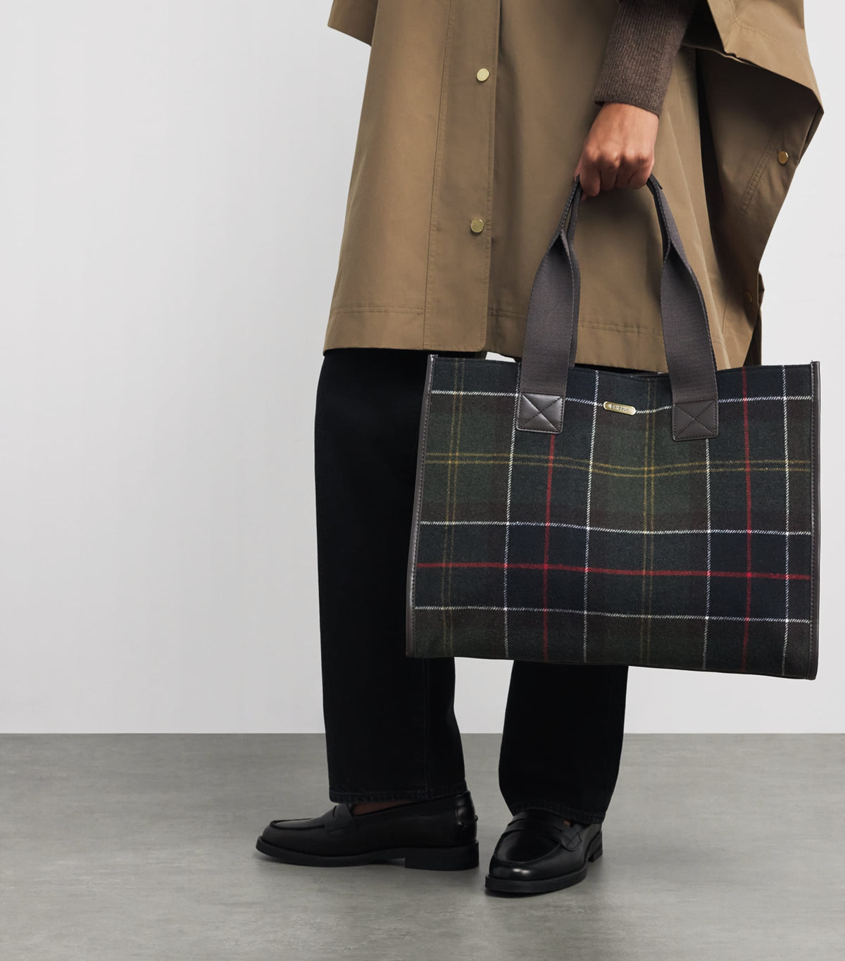 Turnberry Tote Bag, Classic Tartan