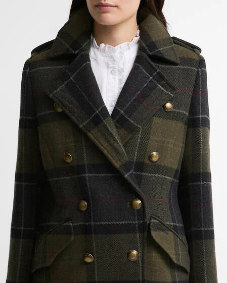 Cottesmore Checked Wool Coat