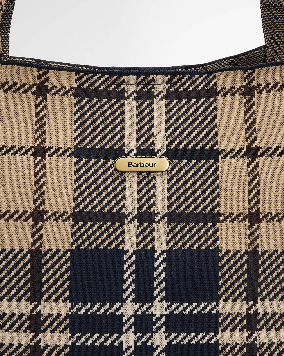 Layla Tartan Large Tote Bag