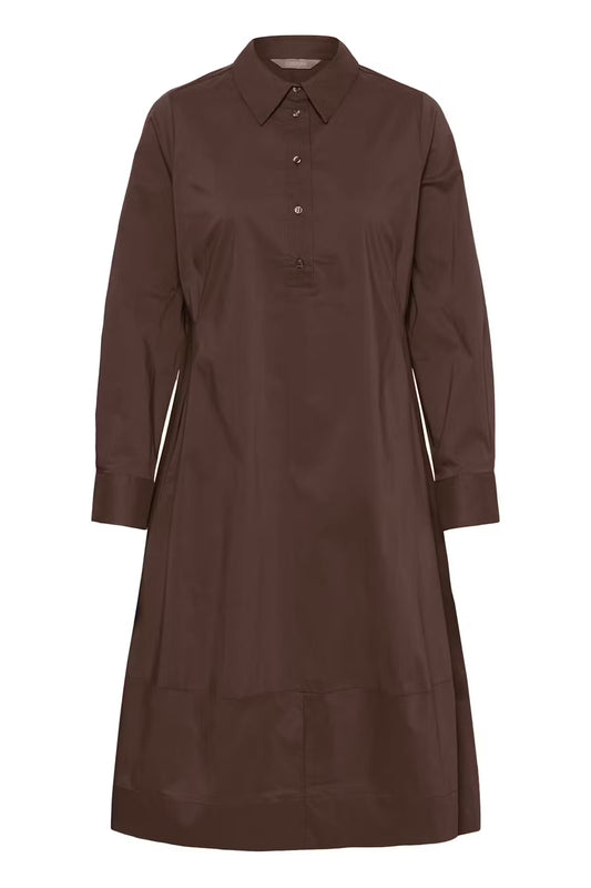 Antoinett dress Coffee Bean