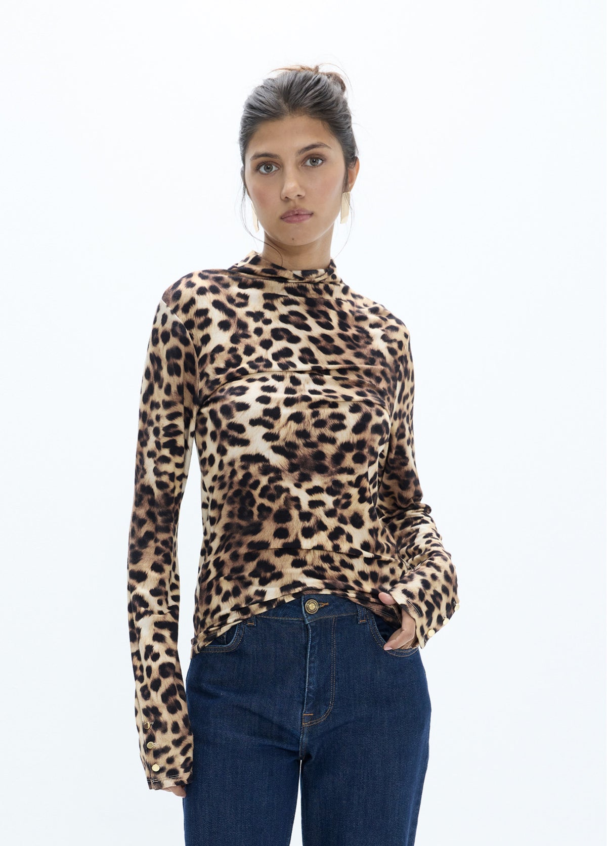 Leopard Top