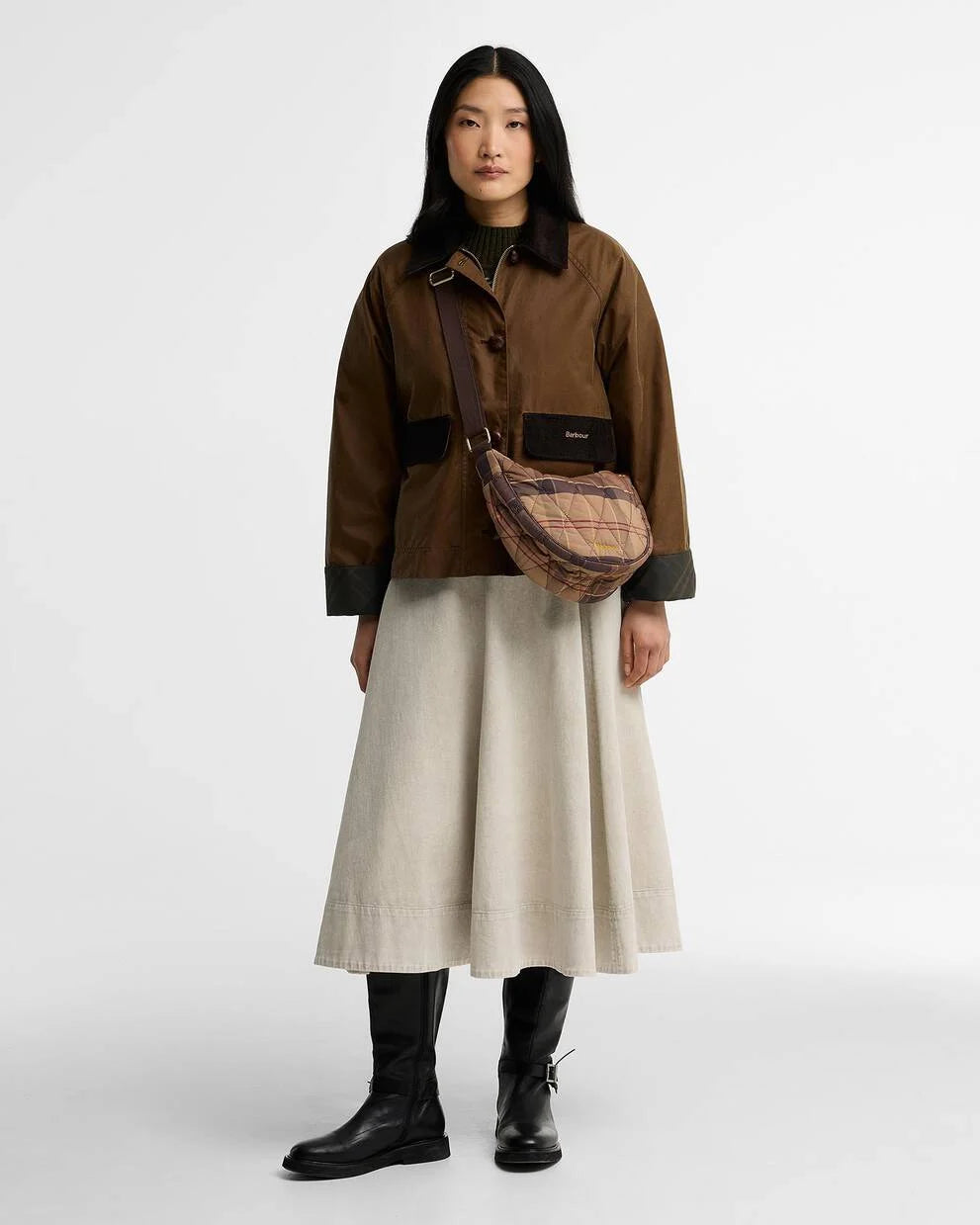 Healy Tartan Sling Bag