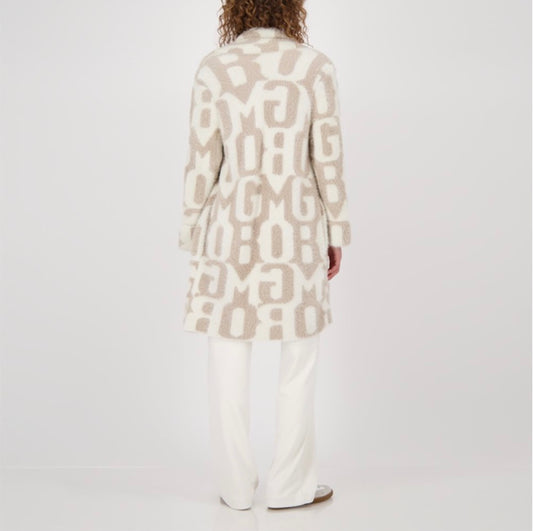 Truffle pattern knit jacket