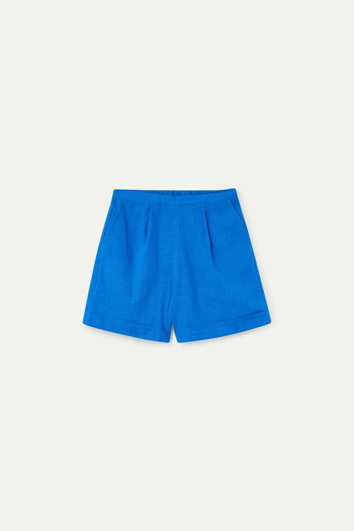 Blue shorts