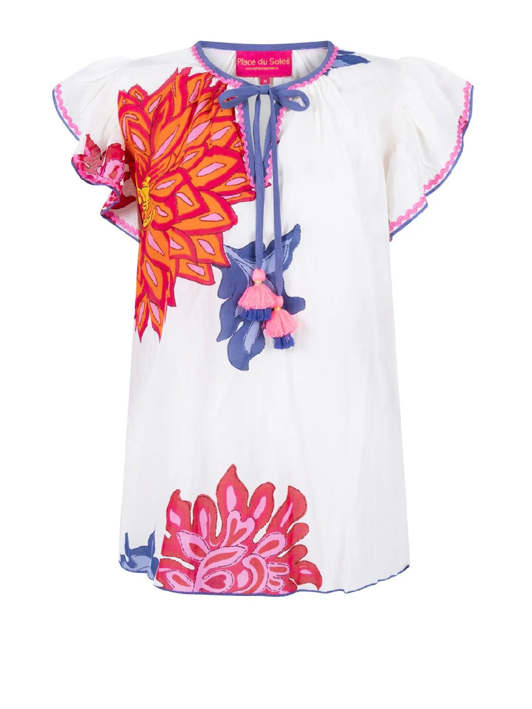 Flower Print Top