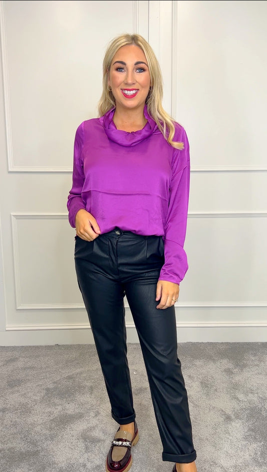 Purple Blouse (Sizes 10,12)