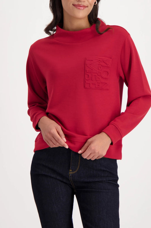 Red Rust 3D Pocket sweater 375