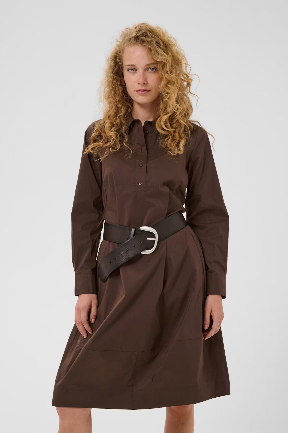 Antoinett dress Coffee Bean