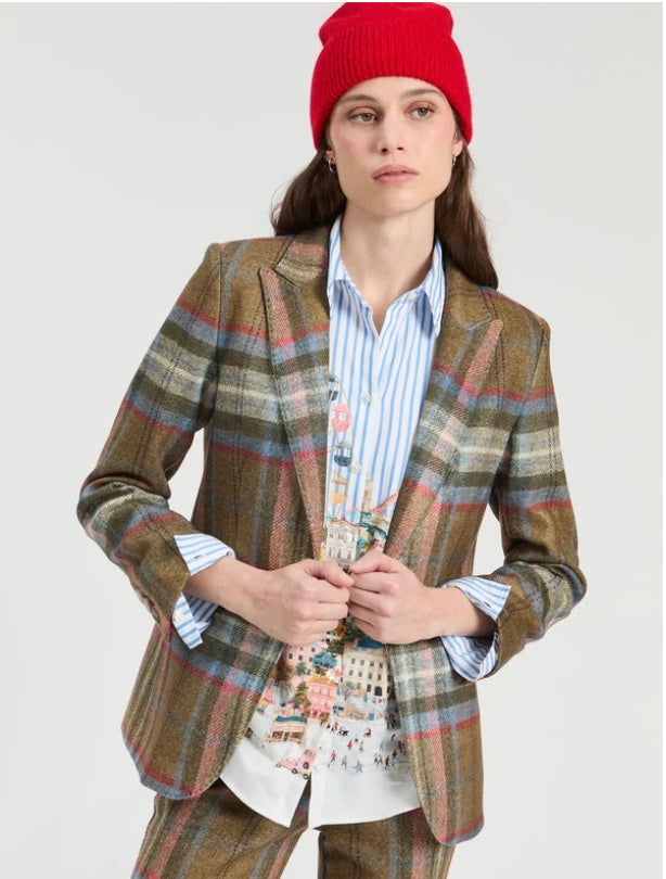 Checked Brown/Green Jacket