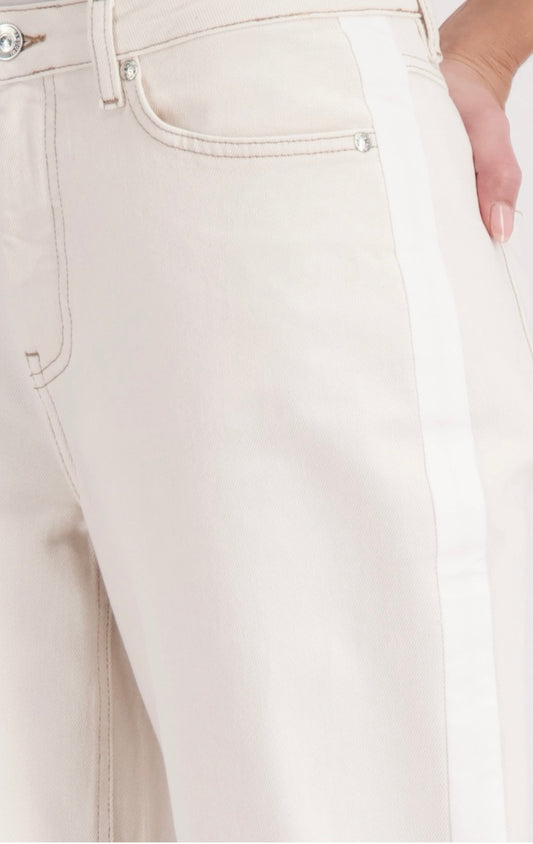 Cream Jean Side Trim 345