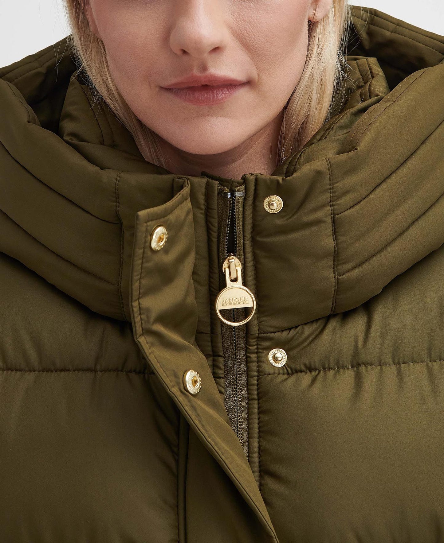 Barron Longline Baron Puffer Jacket- Empire Green