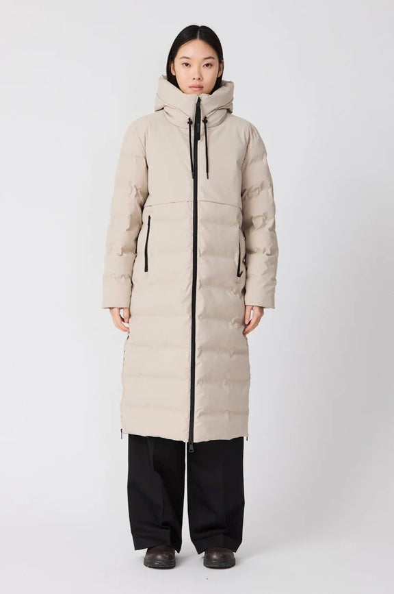 Tanta Snestorm Coat Stone Grey
