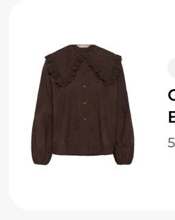 Claramille Shirt Coffee Bean