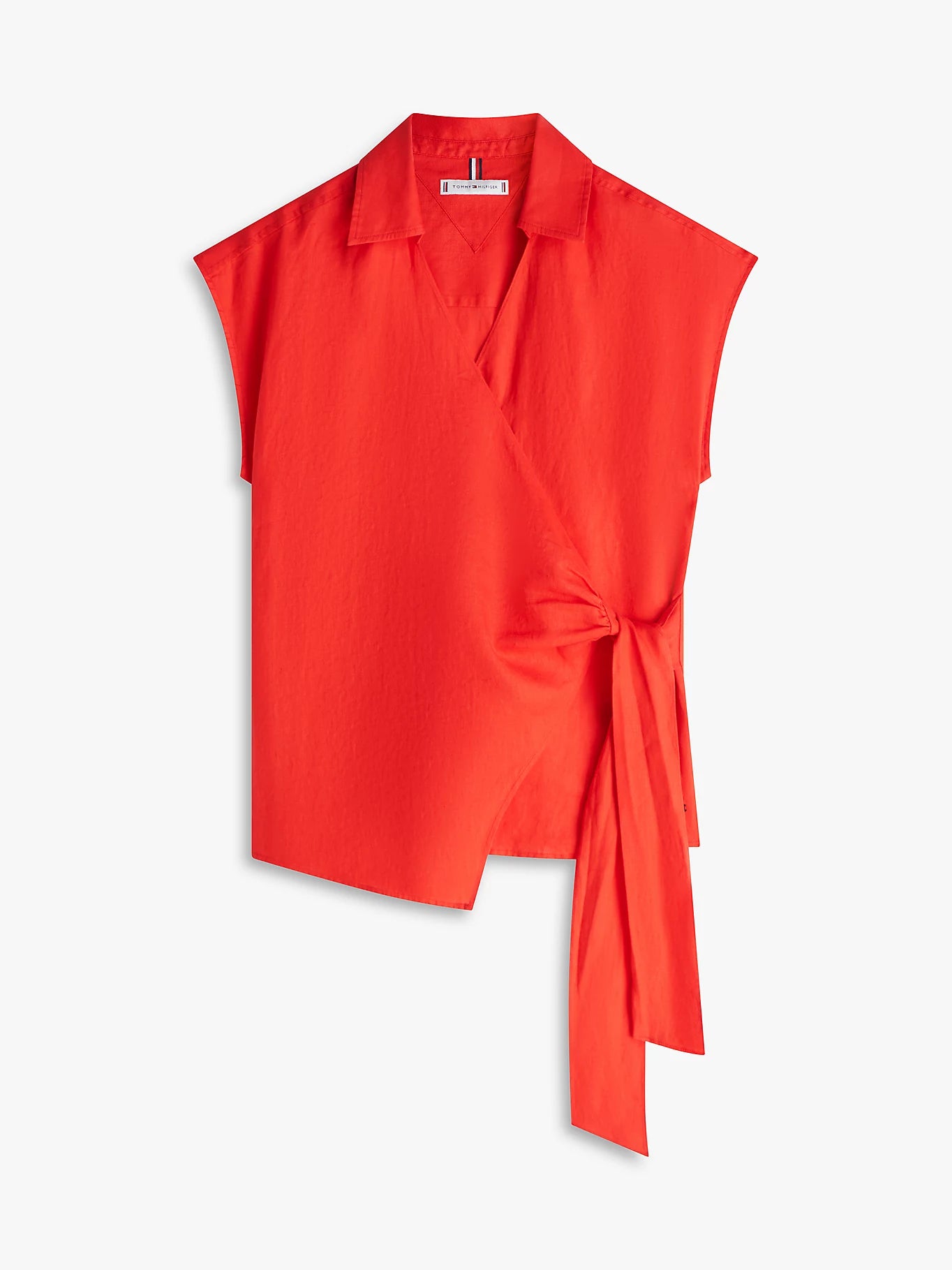 Linen Knot Blouse
