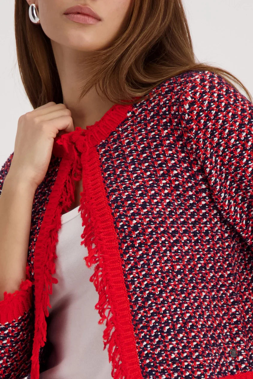 Tweed Cardigan 386