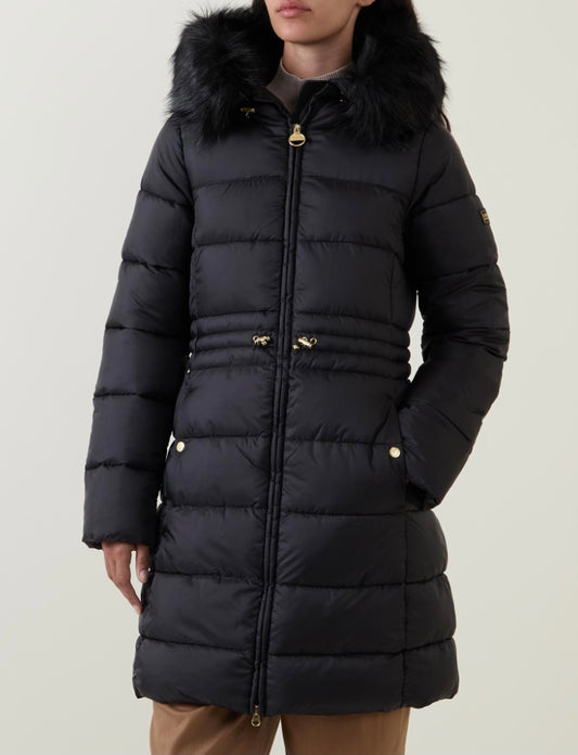 Anastasia black puffa coat