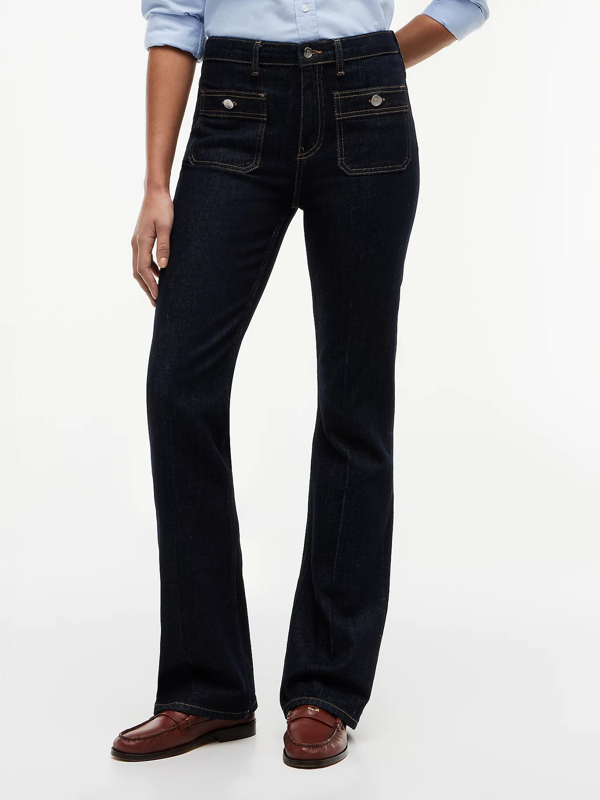 Patch Pocket Bootcut