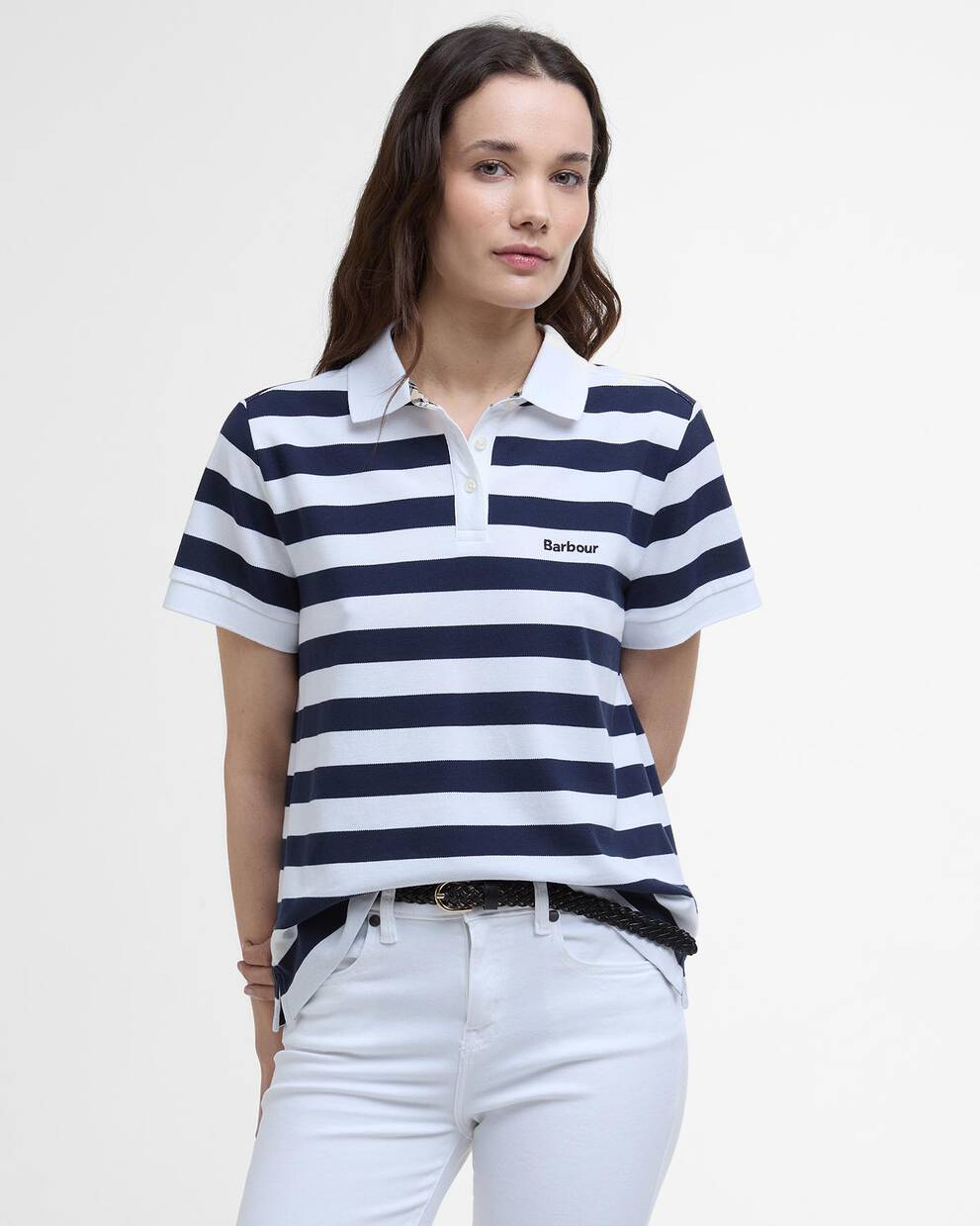 Ashbourne Striped Polo Shirt