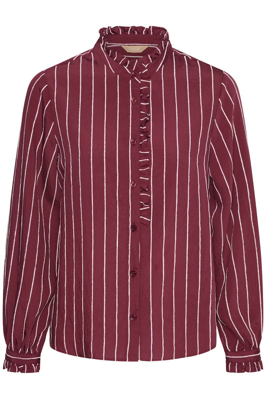 Arin Shirt burgundy