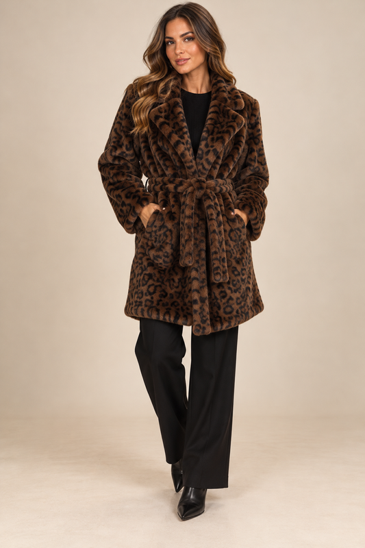 Leopard fur