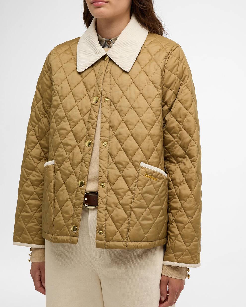 Icons Cropped Liddesdale Quilted Jacket