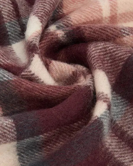 Vintage Plaid Scarf