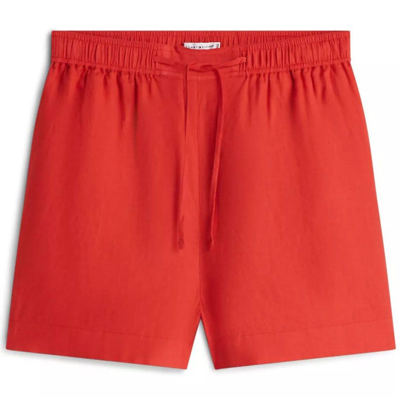Linen pull on shorts