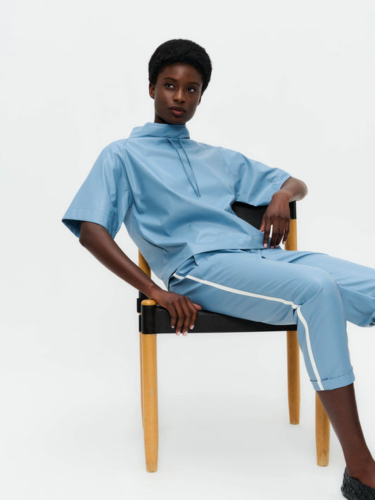 Florian Eco- Leather top