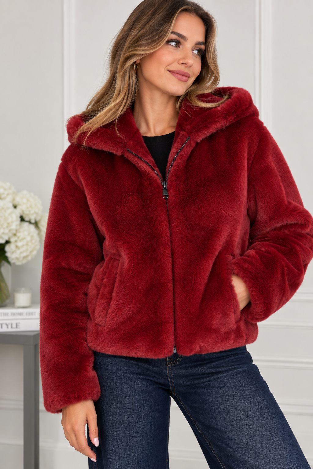 Fur coat