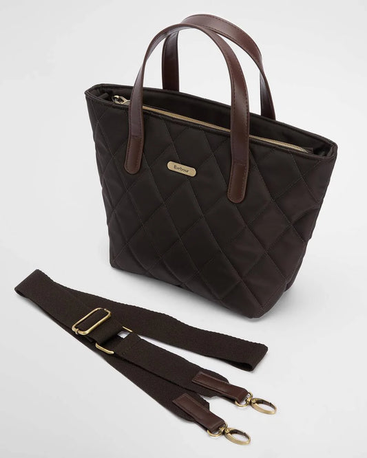 Mini Quilted tote Bag - Olive