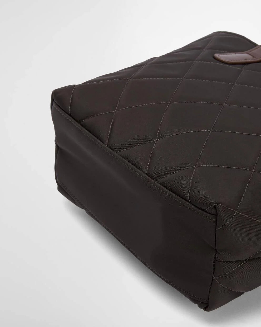 Mini Quilted tote Bag - Olive