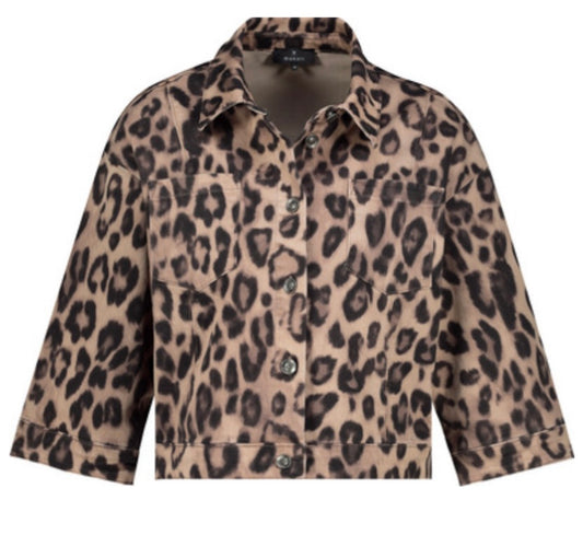 Montana denim leopard jacket 783