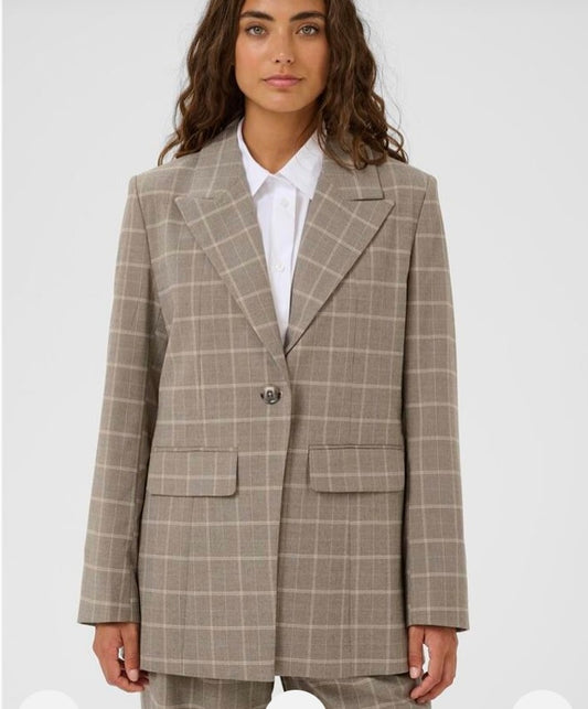 Uarlinda Check Blazer