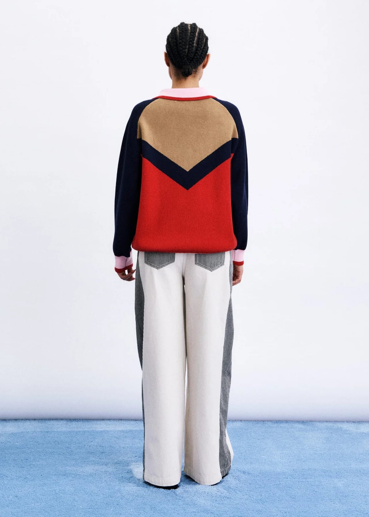HANSHIN RED CARDIGAN