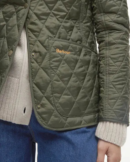 Barbour Annandale Quilted Olive