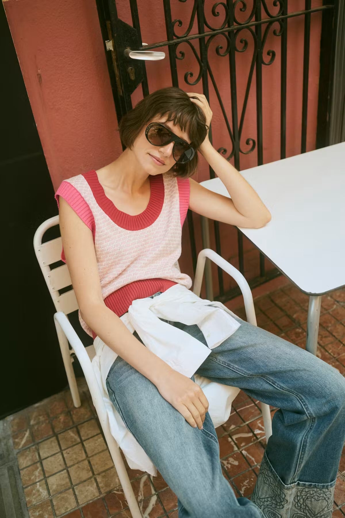 Corona Sleeveless Sweater