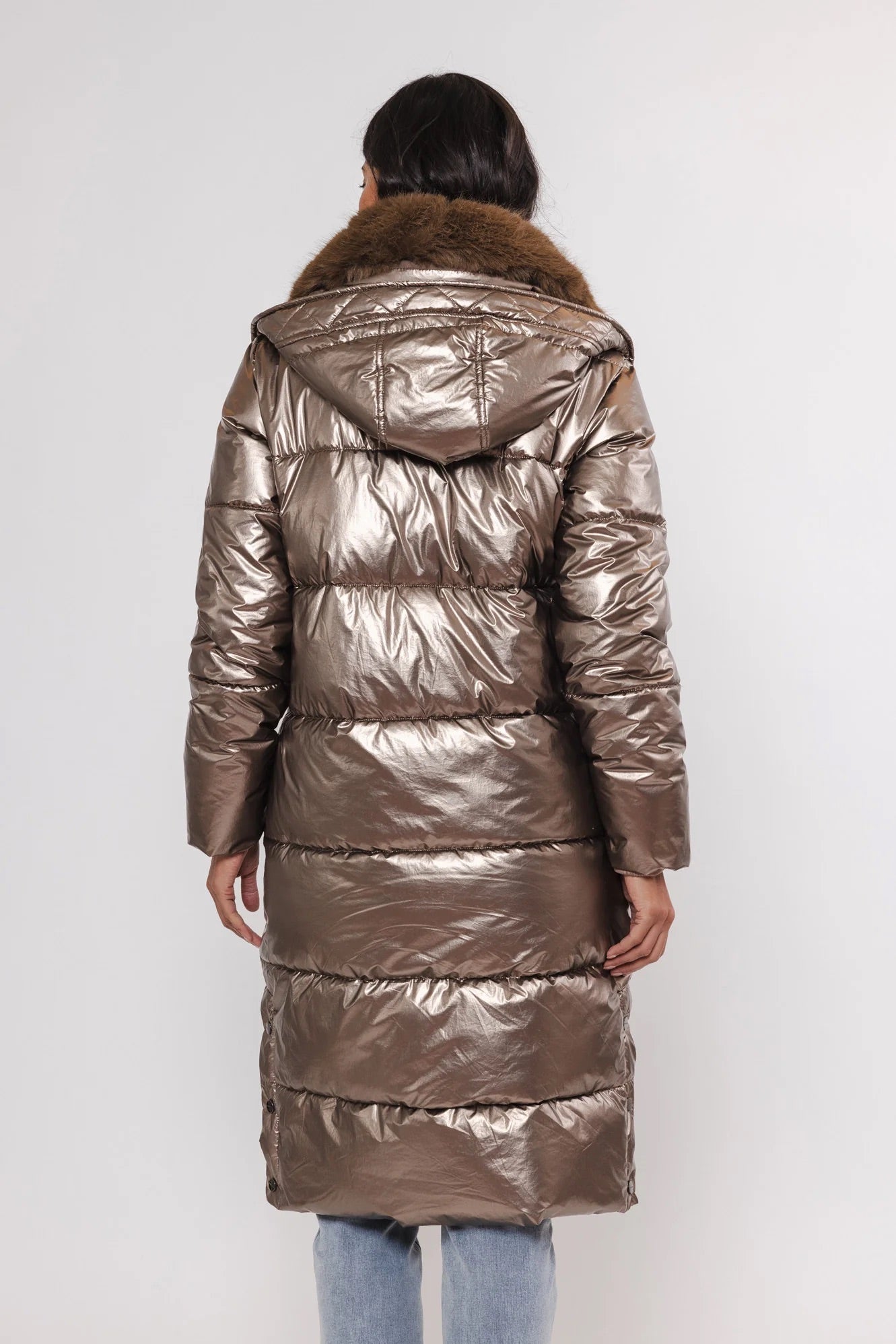 Bronze heart coat