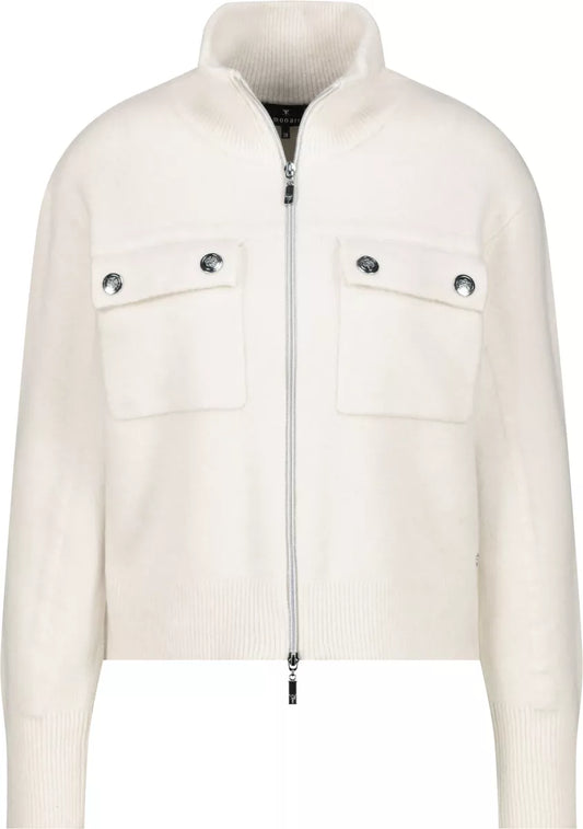 CARDIGAN WITH FLAP POCKETS