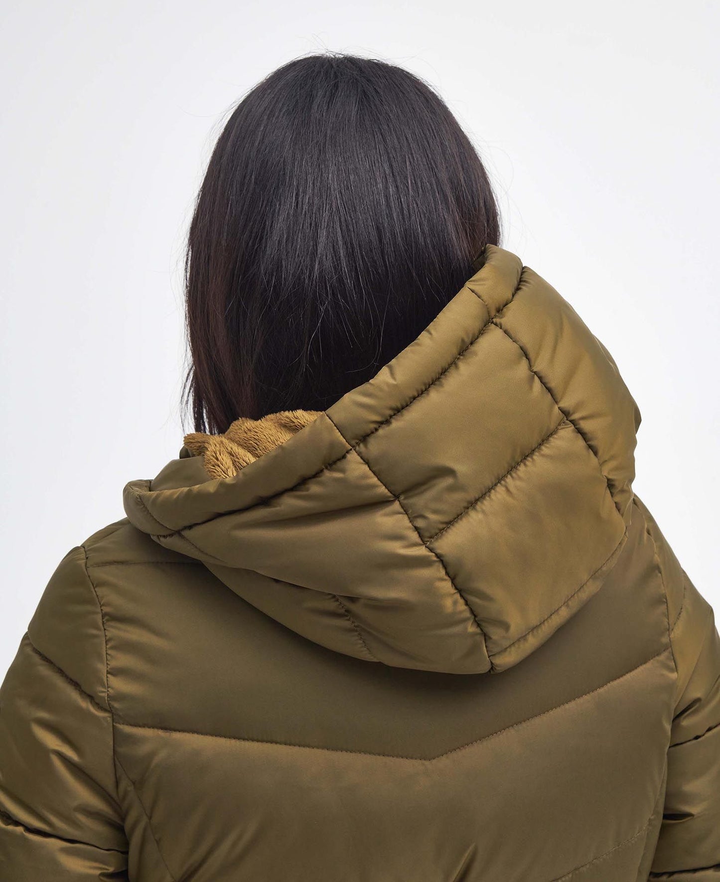 Track Line Quilted Jacket- Empire Green (Size UK 16)
