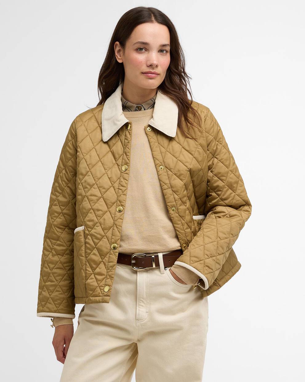 Icons Cropped Liddesdale Quilted Jacket